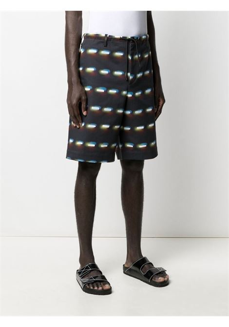 shorts con stampa Len Lye DRIES VAN NOTEN | Pantalone | PENNYSHORT2024900
